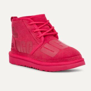 UGG Neumel II Scatter Graphic NEW no box Fuschia Pink Size 2 Kids